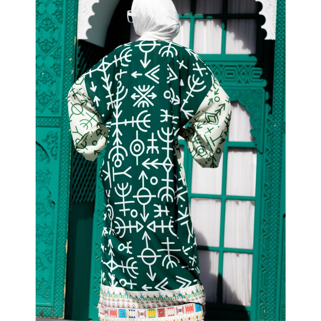 Morocco design Fabric:crepe