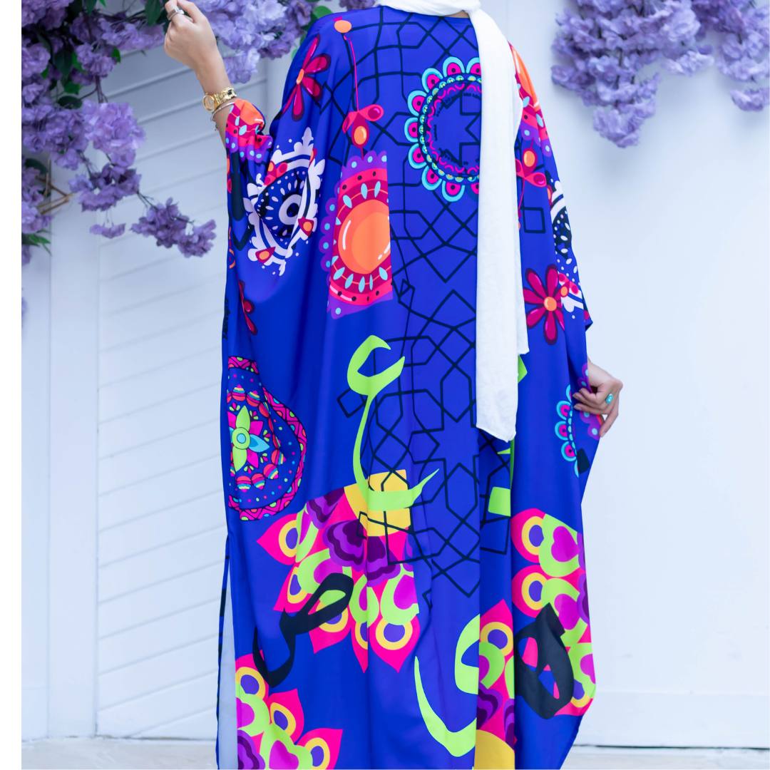 Horoof abaya Fabric:Italian crepe