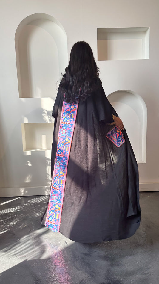 Hana abaya  Fabric:cotton linen